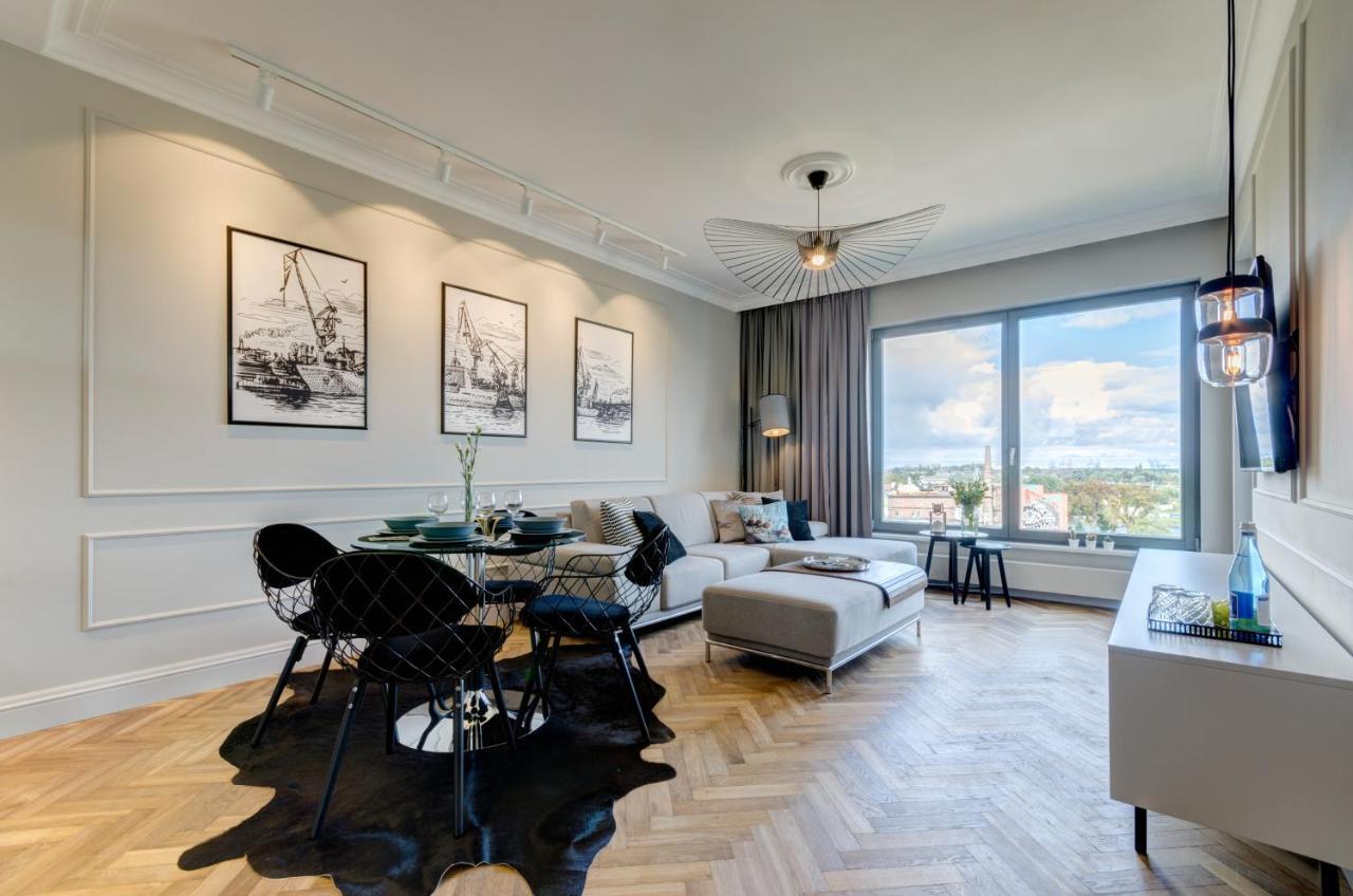 Brabank Riverside By Downtown Apartments Gdansk Ngoại thất bức ảnh